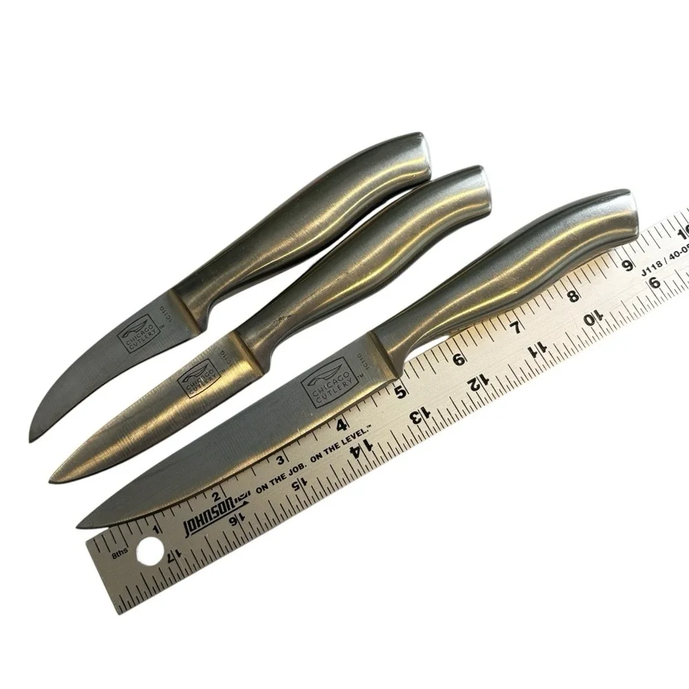 Chicago Cutlery Stainless 3-piece Knife Set 3